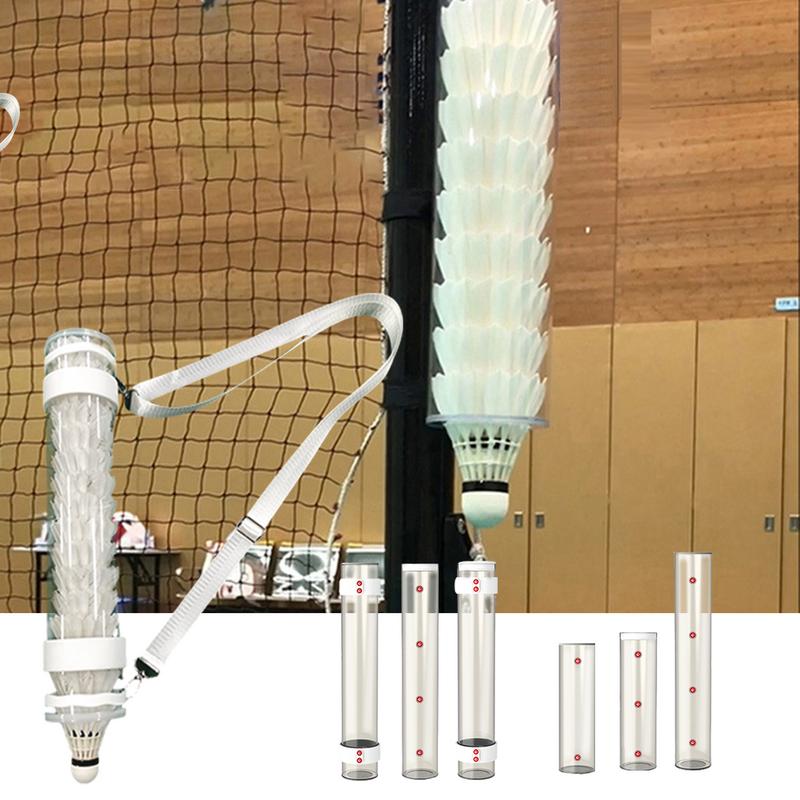 Badminton Youtube - Raketle Depolama Tüpü Badminton Topları Tutucu