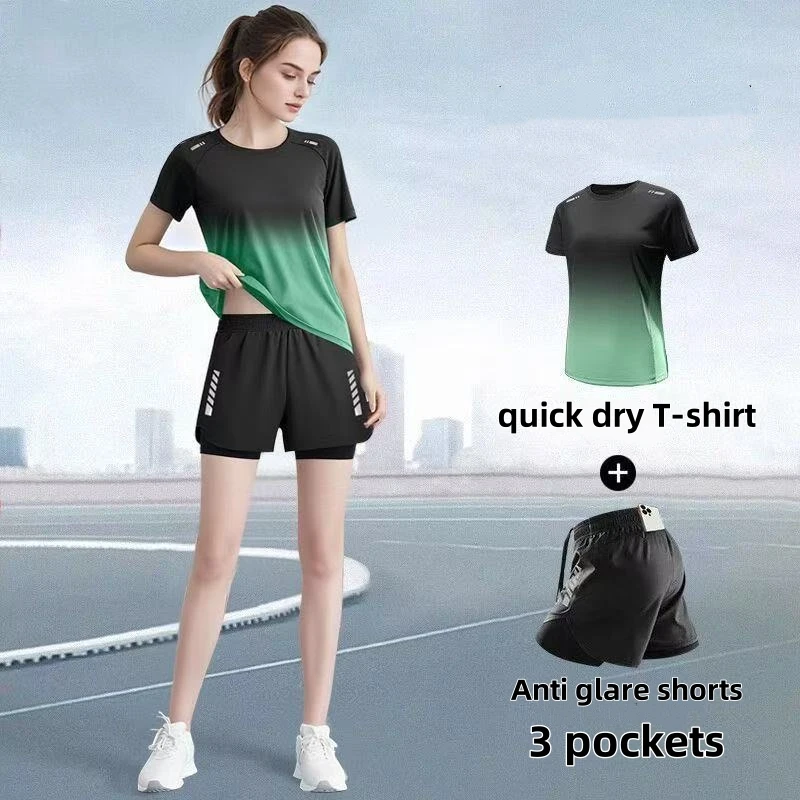 Kadın spor giyim seti, koşu şo - Badminton Jersey incelemesi ve fiyatı