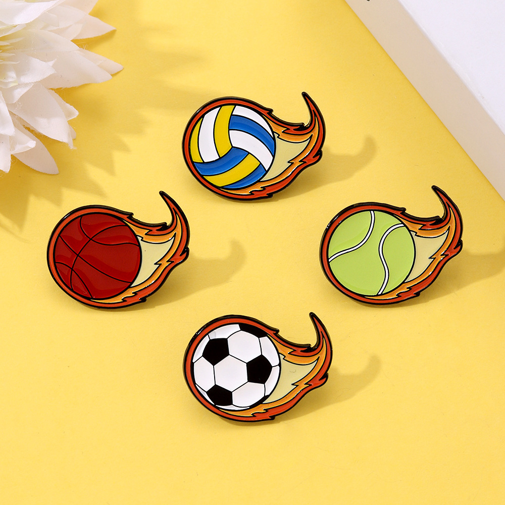 Yeni Sevimli Ateşli Futbol Bas - Badminton Logo incelemesi ve fiyatı